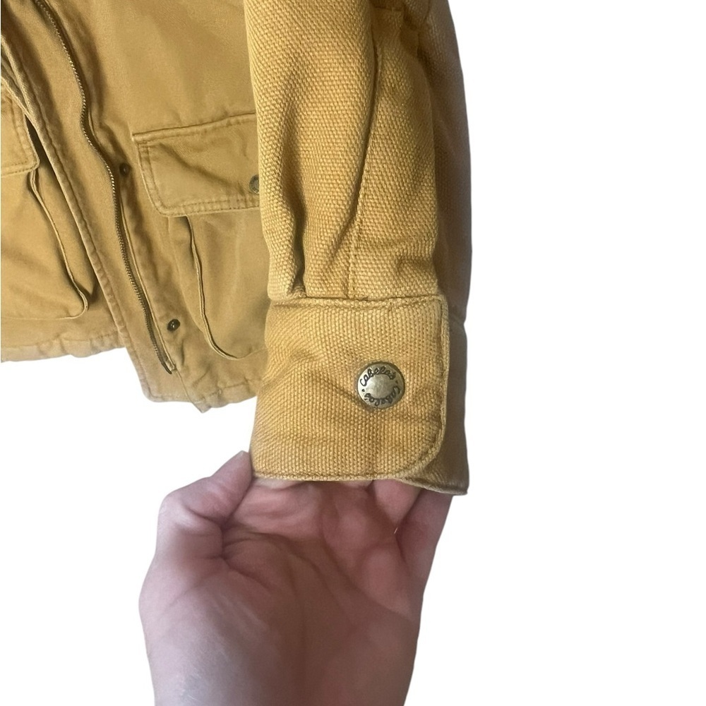 Cabela's Brown Lined Chore Jacket - image 4